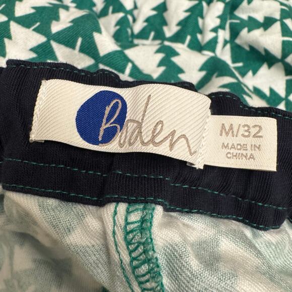 Boden Christmas Tree Men’s Cotton Drawstring Elastic Lounge Pants Men’s Medium - Picture 3 of 6